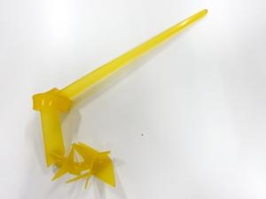 アンティーク　折り鶴びらびら簪